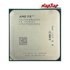 AMD FX-시리즈 FX4100 FX-4100 FX 4100 3.6 GHz 사용 쿼드 코어 스레드 CPU 프로세서 FD4100WMW4KGU 소켓 AM3, CHINA