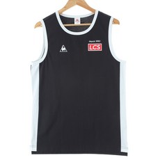 (S)르꼬끄 농구나시 민소매 블랙 면 올드스쿨63
