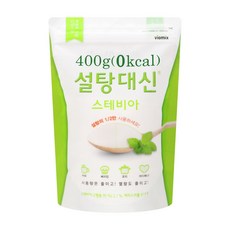 바이오믹스 설탕대신 스테비아 에리스리톨 설탕, 400g, 단품