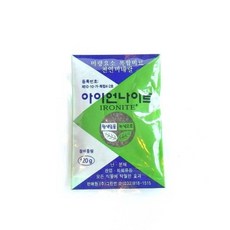 [불꽃] 아이언나이트(멀티아이언) 120g 미량요소 복합비료 천연미네랄 태우자