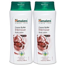 Himalaya Herbal Healthcare himalaya nourishing body lotion, COCOA BUTTER, 13.53 oz (Pack of 2)
