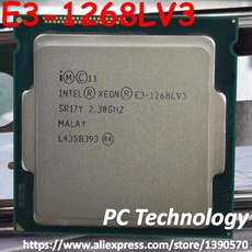 인텔 제온 E3-1268LV3 CPU 쿼드코어 데스크탑 V3 프로세서 2.30GHz 8M LGA1150 정품, 한개옵션0