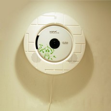 무지스타일 벽걸이 시디플레이어 블루투스 CD 씨디 플레이어, AE