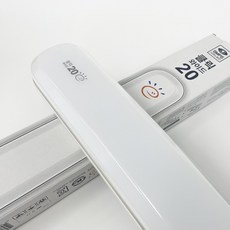 남영전구 LED 일자등 형광등 20W AS 2년 플리커프리 삼성칩사용, 1개, 주광색