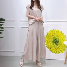 나시와이드팬츠세트