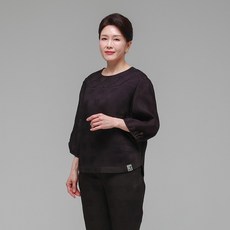 하랑한복 엄마옷 신상인견블라우스 솔길드리 보라