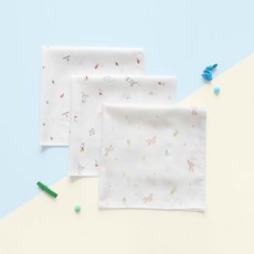 맘스네이처 유아용 대나무 밤부 특대형 엠보 손수건 5p 스네이처 대나무 특대형 손수건 5p