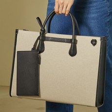 세러데이일레븐 NO6. BRIDGE TOTE BAG HERRINGBONE