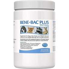 펫에그 비니백 플러스 프리바이오틱 반려동물 유산균 파우더 가루 454g PetAg Bene-Bac Plus Prebiotic Pet Powder, 1개 - 비니백플러스