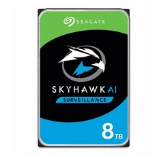 씨게이트 8테라 CCTV 하드디스크 SkyHawk AI 8TB ST8000VE001 스카이호크 / 다용도 에코백 사은품 증정 - 스카이호크8tb