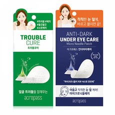 [세트특가]아크로패스 트러블큐어 6매+언더아이케어패치 2매, 단품, 단품