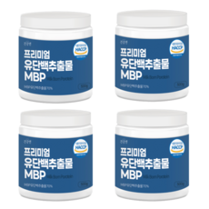 MBP 엠비피 가루 식약청 유단백추출물 분말 대용량 성인용 1개월분, 500g, 4개