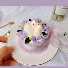 꽃과캔들의만남캔들리스만들기