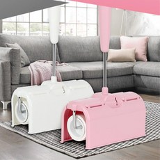 머리카락 청소 강력 접착 롤테이프 크리너 청소찍찍이 테이프크리너 지지클리너, 화이트