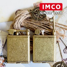 IMCO 임코 빈티지 클래식 레트로 슬림형 오일 라이터-IC 510