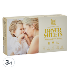 네이쳐러브메레 유아용 향기 톡톡 건조기시트 국화향 본품 40p, 2g, 3개