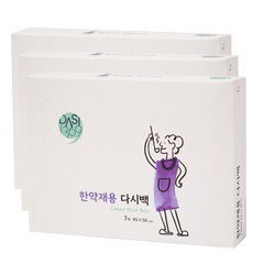 다시1369 한약재용 다시백 45X50cm 대용량사이즈 7매입, 특대(XL), 7개, 3세트