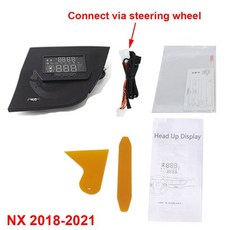 네비연동 무선 hud 헤드업 디스플레이 네이게이션 자동차 전자 액세서리 헤드 업 hud, nx 2018-2021