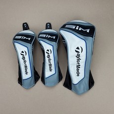 해외 골프채 헤드커버 아이언 클럽 TaylorMade SIM 골프 우드 클럽 헤드 커버 볼 헤드 커버 페어웨이 우드 캡, 옵션06