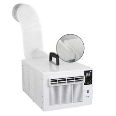 이동형 에어컨 무설치 냉방기 캠핑용 원룸 사무실, 기계식1100W+0.9m 모기장+열배출관+소켓