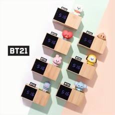 BT21 베이비 LED 탁상시계, 망