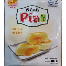 BANHPIA 반피아 리우샤 피아 케이크 480g LIU SHA PIA CAKE, 1개