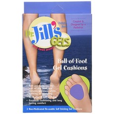 Dr. Jill's 풋 패드 블루. 1 Pair Pack of 1, Dr. Jill's 풋 패드, 블루., 1 Pair P, 1개