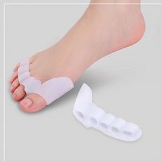 휜 발가락 물집 굳은살 방지 링 보호기구, 단일색상