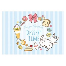 엄마픽 캐릭터 흰둥이 무릎 담요 W55E31C 블랭킷 짱구 디저트타임 학생 담요