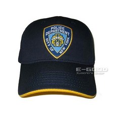 기타야구용품 미국 NYPD뉴욕 경찰서 FDNY소방 조절 야구모자 현물 발송, C03-NYPD독립 경찰 배지 클래식판 현물