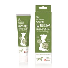 정품 닥터썸 뉴트리션 피부와 알러지 100g 재고 00개, 1개