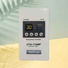 우리엘전자 UTH-170WF 와이파이 온도조절기 필름난방용 조절기 (wifi모듈 일체형)