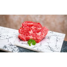 [경산축산마트] 1+ 국내산 한우 앞치마살 구이용 소고기 300G, 1개