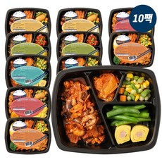 맛이 살아 있는 오마이 반찬 10팩 (냉동반찬), 1세트