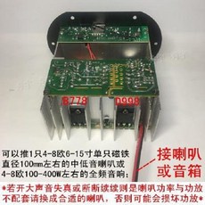 오디오앰프 미니앰프 앰프 M12 12V 파워트레인 저음포심 220V 가정용 FM 블루투스, 02 블루투스 본체+리모컨이 있다