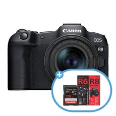 캐논코리아 정품 EOS R8 24-50 STM KIT + 샌디스크 익스트림 프로 SDXC 128GB + 가이드북