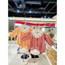  압소바 마샤체크우주복(헤어밴드)(AZ122303) 
