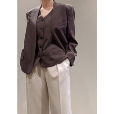 마롱marron 렉토 브이넥 베스트 조끼