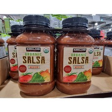 커클랜드 시그니춰 유기농 살사소스 1.08kg x 2입 1팩~4팩, 3개