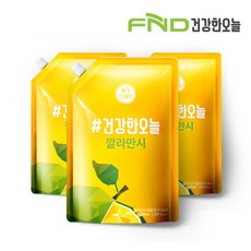 FND건강한오늘 깔라만시 원액 100% 1L x 3팩