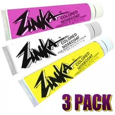 Zinka Colored Sunblock 아연 방수 코코넛 팩 3 팩 - 핑크 화이트 옐로우