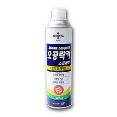 오공락카 스프레이 -T2, 중회색(324), 1개, 420ml