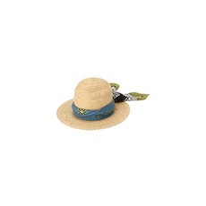 Borsalino (보루 사 리노) [보르 리노] 모자 141151 % 다부루쿠ォ테 라피아 페이즐리 푸 라드 자연 × 블루 남성 M
