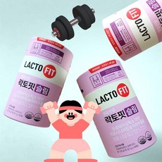 락토핏 슬림 유산균 다이어트 2g x 60포 3통EQ, 3개, 60회분