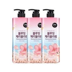 온더바디 체리블라썸 바디워시 꽃향 900g 3개 상품 이미지