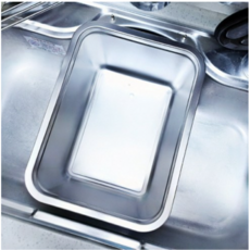 영그린 304 스테인레스 깊고 넓은 설거지통 15L, ALL SILVER, 1개