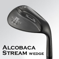 [로마로골프정품] ALCOBACA Stream 스틸/경량스틸 웨지, 스틸(Dynamic Gold) 58도
