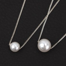 진주토글목걸이