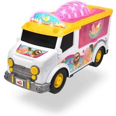 DICKIE TOYS - 12 Inch Ice Cream Van White\/Yellow, 한개옵션0, 1개