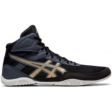 미국배송 ASICS 남성 매트플렉스 6 레슬링 슈즈 8M 블랙/챔파뉴 레슬링, 단일옵션